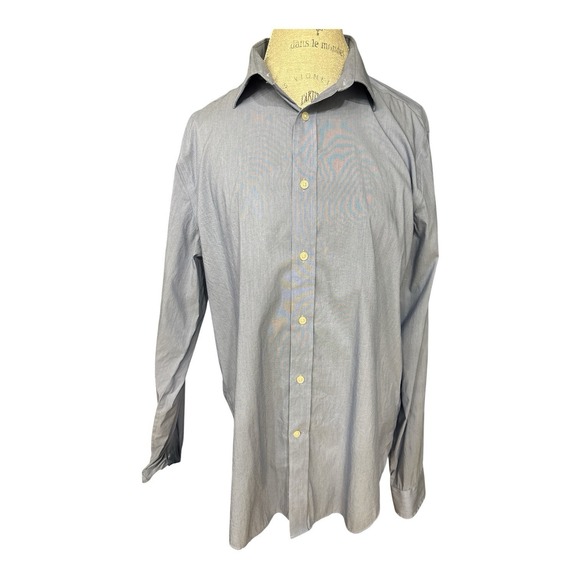 Ralph Lauren Black Label Other - Lauren Ralph Lauren Shirt Men's Size 16.5 36/37 Slim Fit Performance Stretch